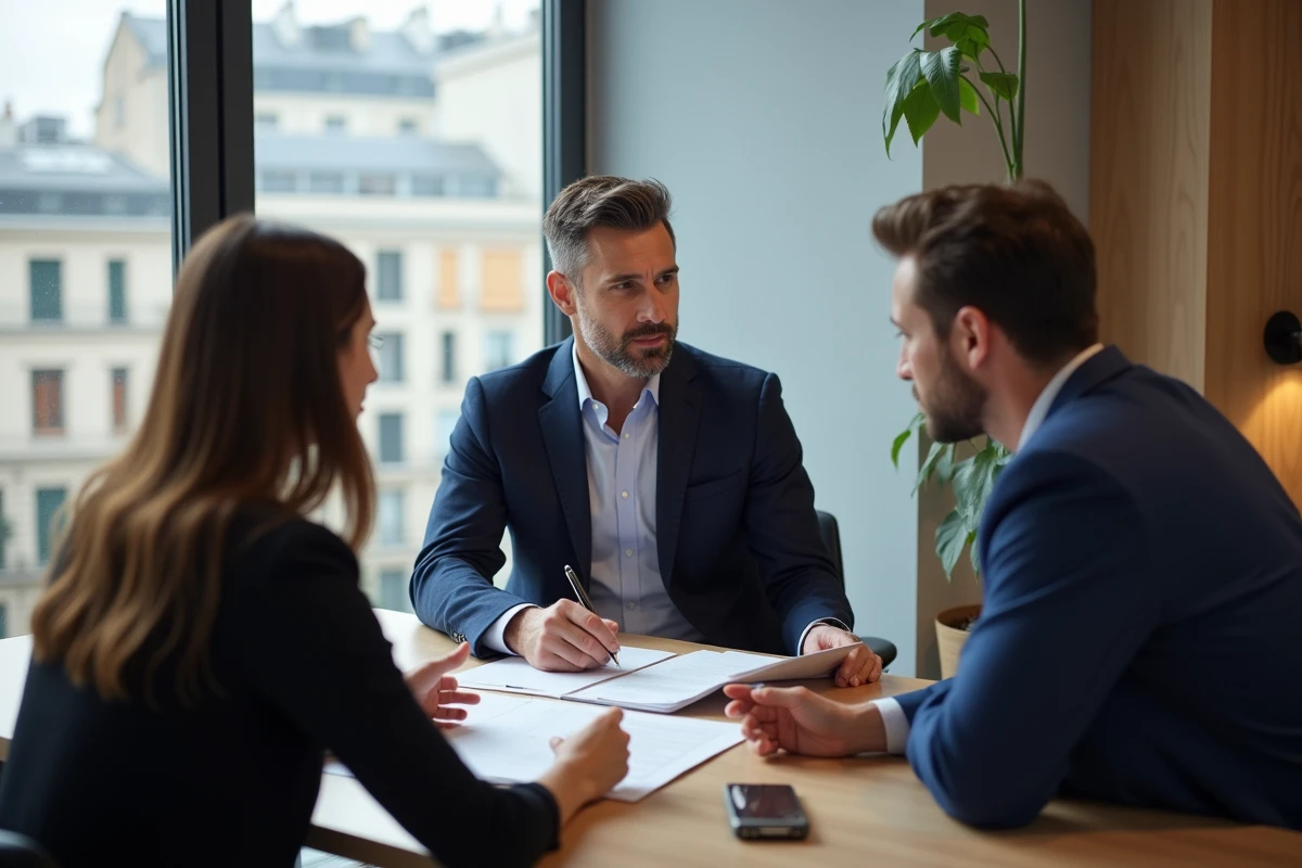 Agent immobilier professionnel en réunion à Lyon