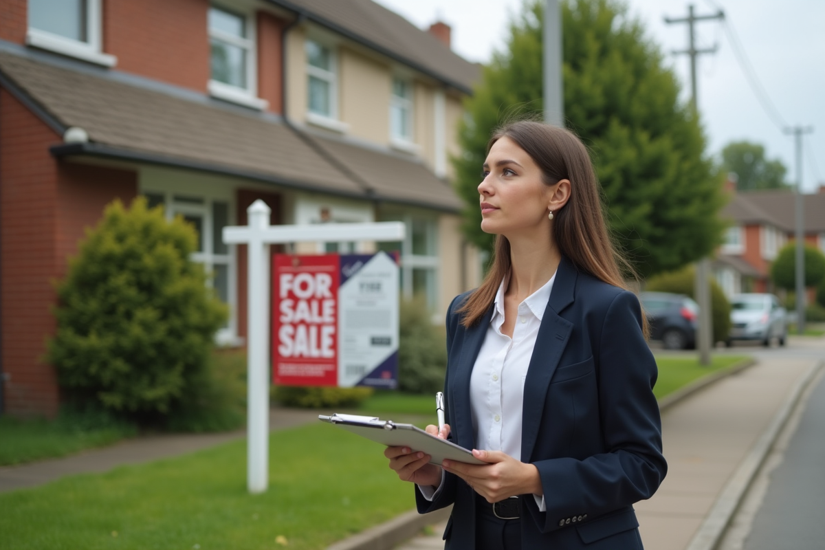 Jeune femme en tenue d